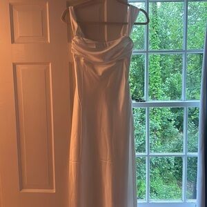 Ella White formal dress